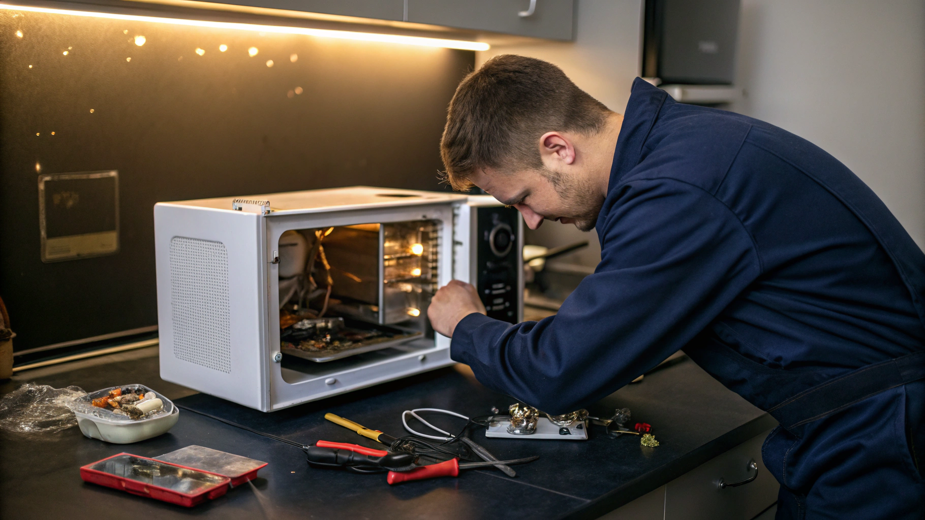 Microwave repair and electronic diagnostic service